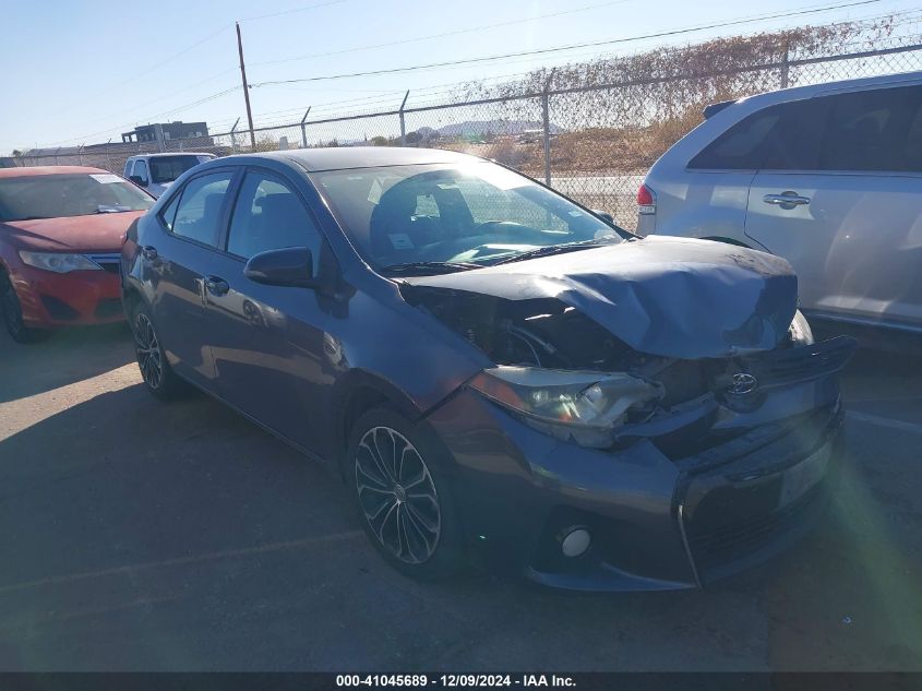 2015 TOYOTA COROLLA S PLUS - 5YFBURHE2FP216383