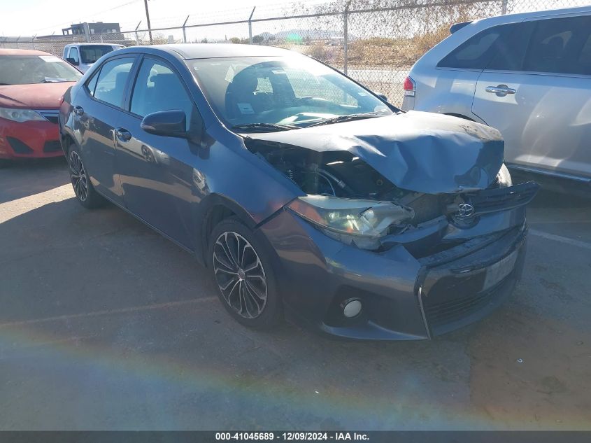 VIN 5YFBURHE2FP216383 2015 Toyota Corolla, S Plus no.1