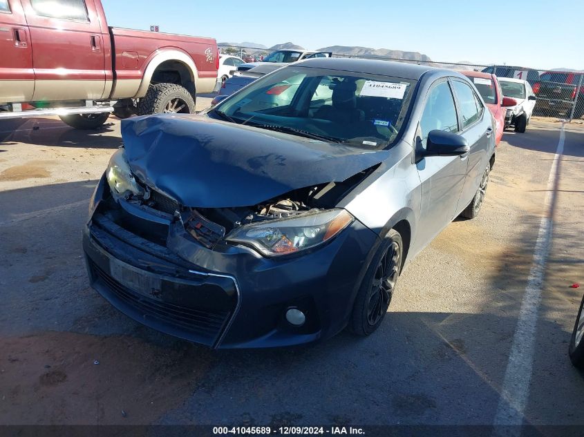 2015 TOYOTA COROLLA S PLUS - 5YFBURHE2FP216383