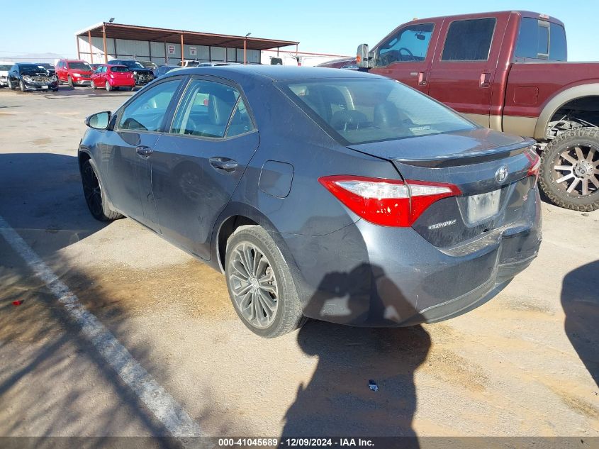 2015 TOYOTA COROLLA S PLUS - 5YFBURHE2FP216383