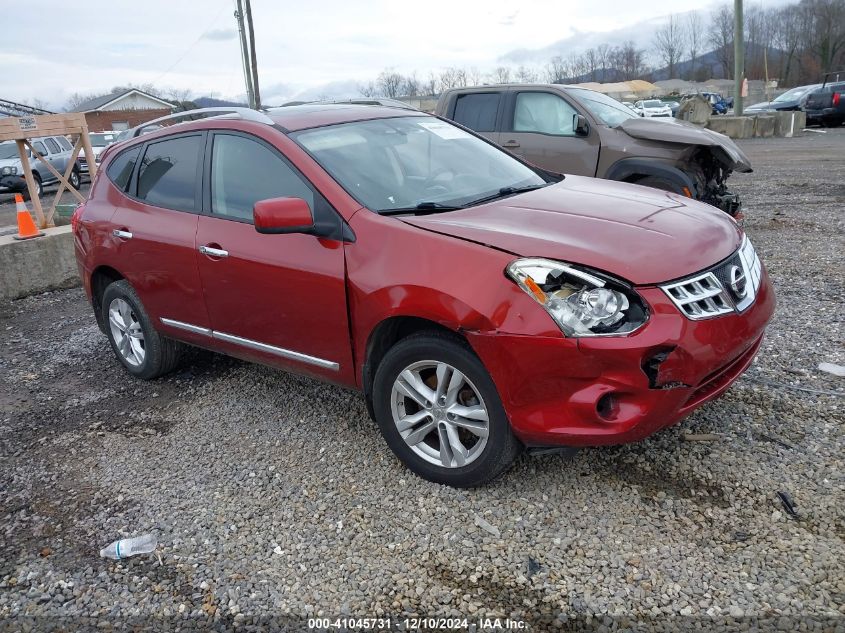 VIN JN8AS5MV5DW650774 2013 Nissan Rogue, SV no.1