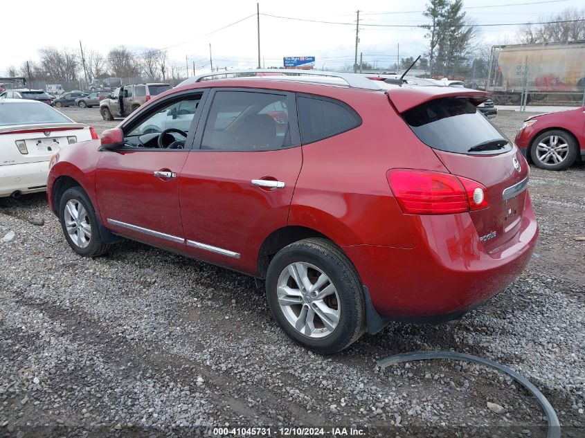 VIN JN8AS5MV5DW650774 2013 Nissan Rogue, SV no.3