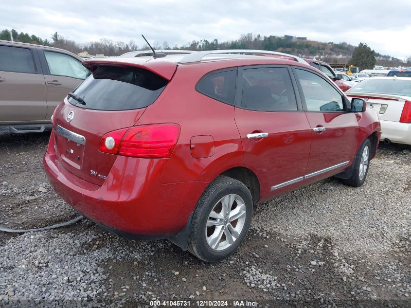 VIN JN8AS5MV5DW650774 2013 Nissan Rogue, SV no.4