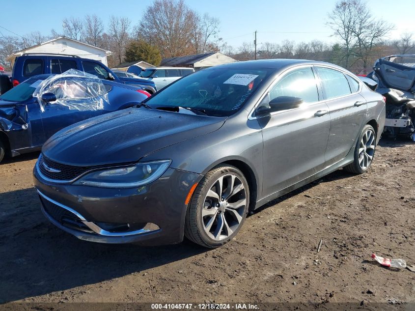 VIN 1C3CCCCG8FN656008 2015 CHRYSLER 200 no.2