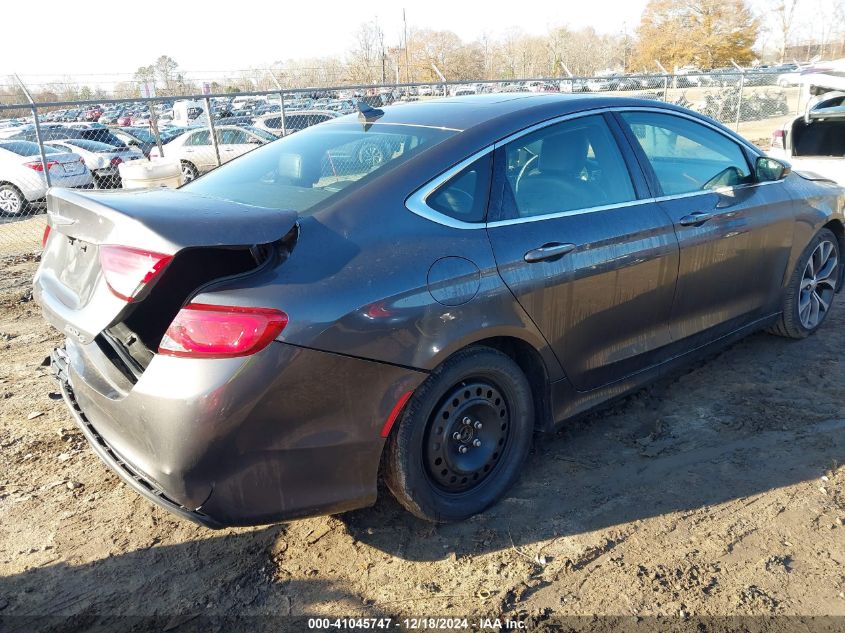 VIN 1C3CCCCG8FN656008 2015 CHRYSLER 200 no.4