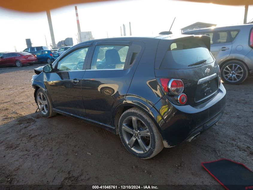 VIN 1G1JG6SB0F4143204 2015 Chevrolet Sonic, Rs Auto no.3