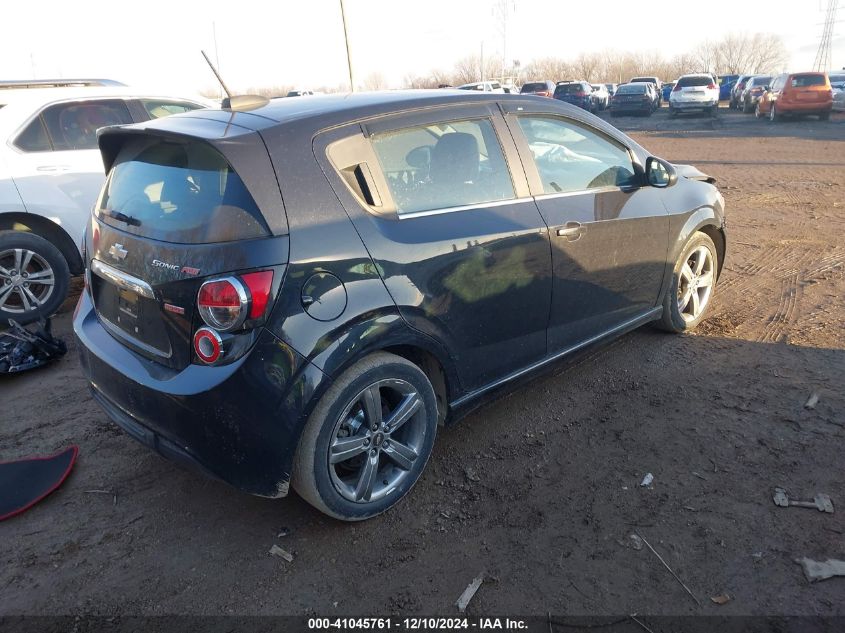 VIN 1G1JG6SB0F4143204 2015 Chevrolet Sonic, Rs Auto no.4