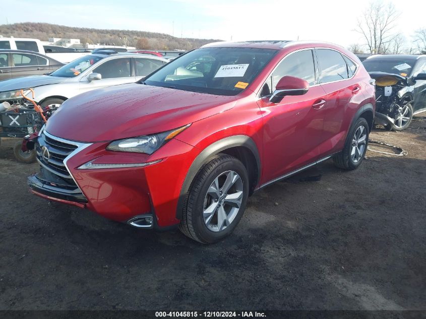 VIN JTJYARBZ0H2076203 2017 Lexus NX, 200T no.2