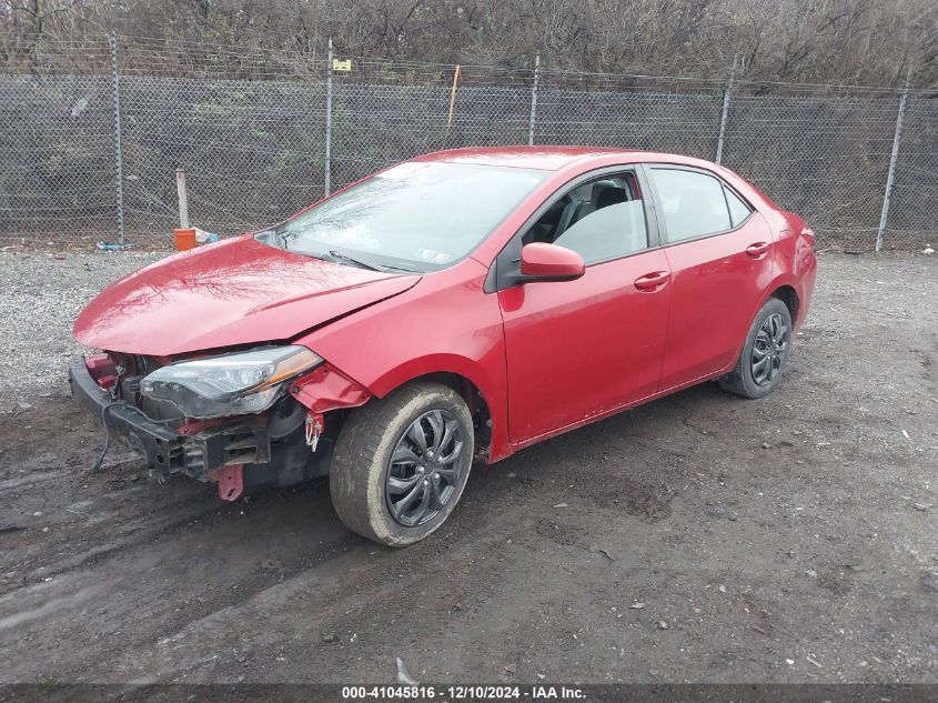 VIN 2T1BURHE9HC930448 2017 Toyota Corolla, LE no.2