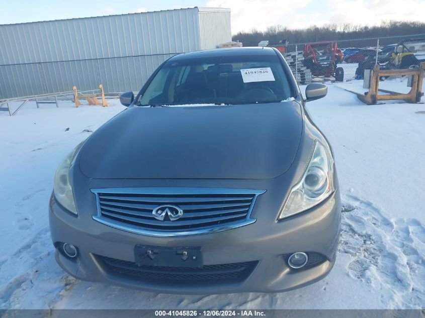 2010 Infiniti G37X VIN: JN1CV6AR2AM457940 Lot: 41045826