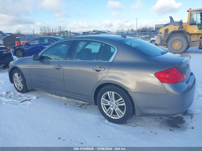 2010 Infiniti G37X VIN: JN1CV6AR2AM457940 Lot: 41045826