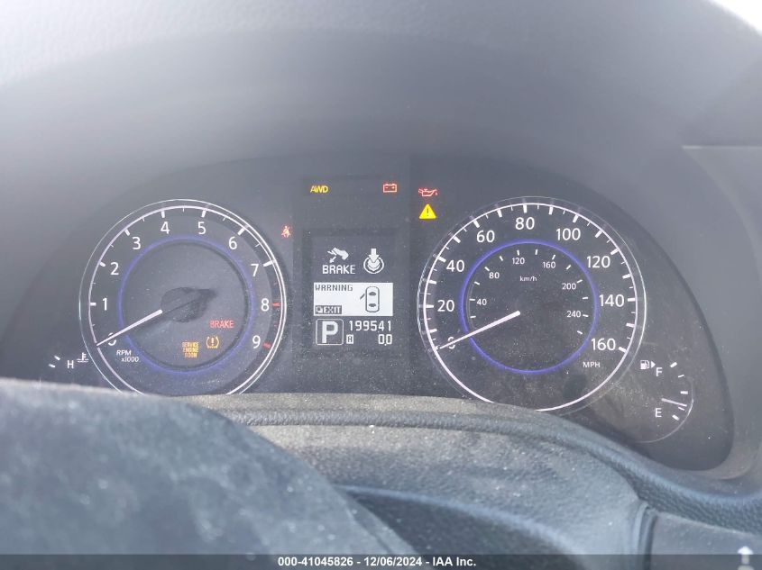 2010 Infiniti G37X VIN: JN1CV6AR2AM457940 Lot: 41045826