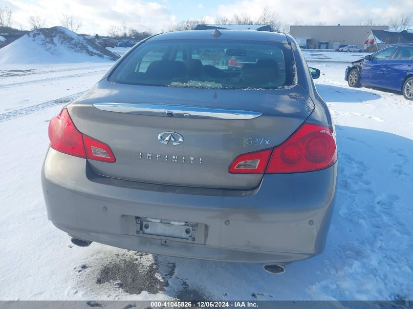 2010 Infiniti G37X VIN: JN1CV6AR2AM457940 Lot: 41045826