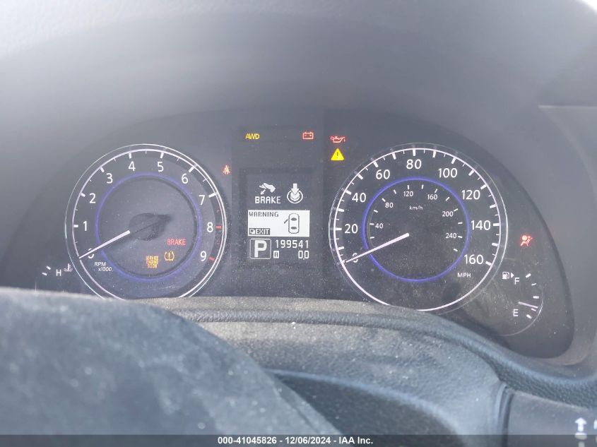 2010 Infiniti G37X VIN: JN1CV6AR2AM457940 Lot: 41045826