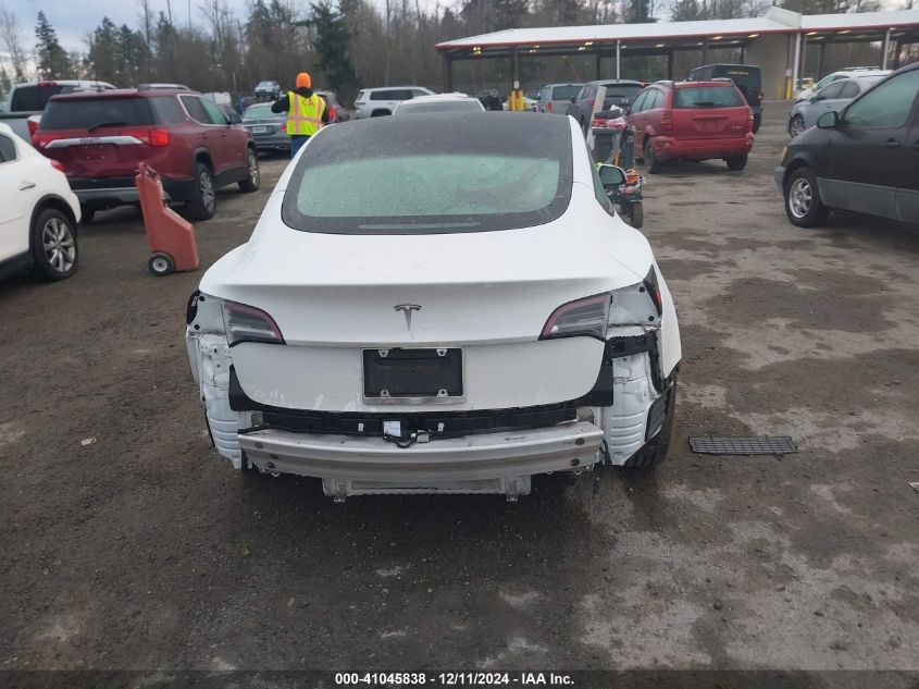 2021 Tesla Model 3 Standard Range Plus Rear-Wheel Drive VIN: 5YJ3E1EA5MF071370 Lot: 41045838