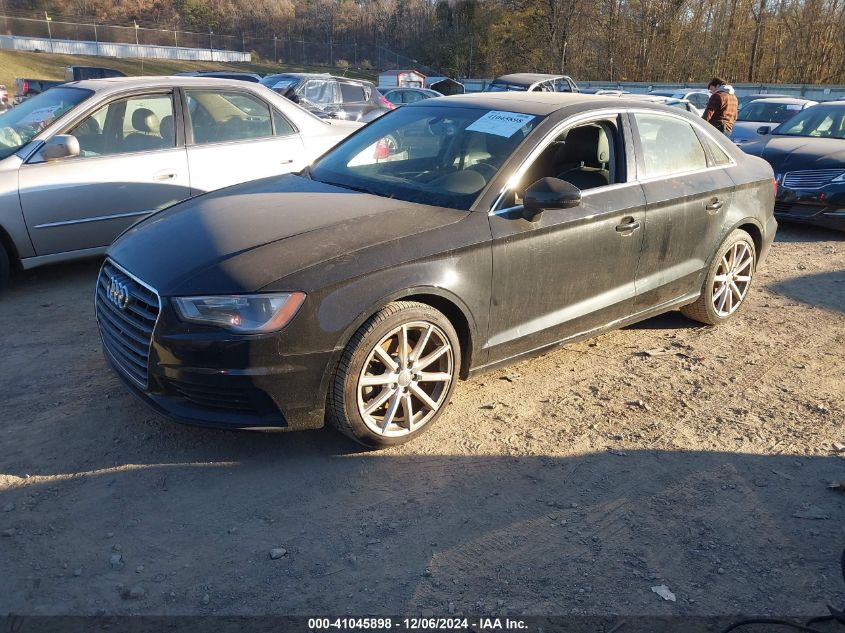 VIN WAUCCGFF3F1007047 2015 AUDI A3 no.2