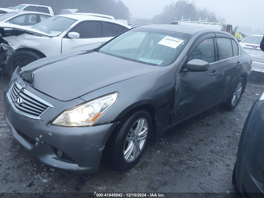 Vin: jn1dv6ar7bm653068, lot: 41535892, infiniti g25x 20112