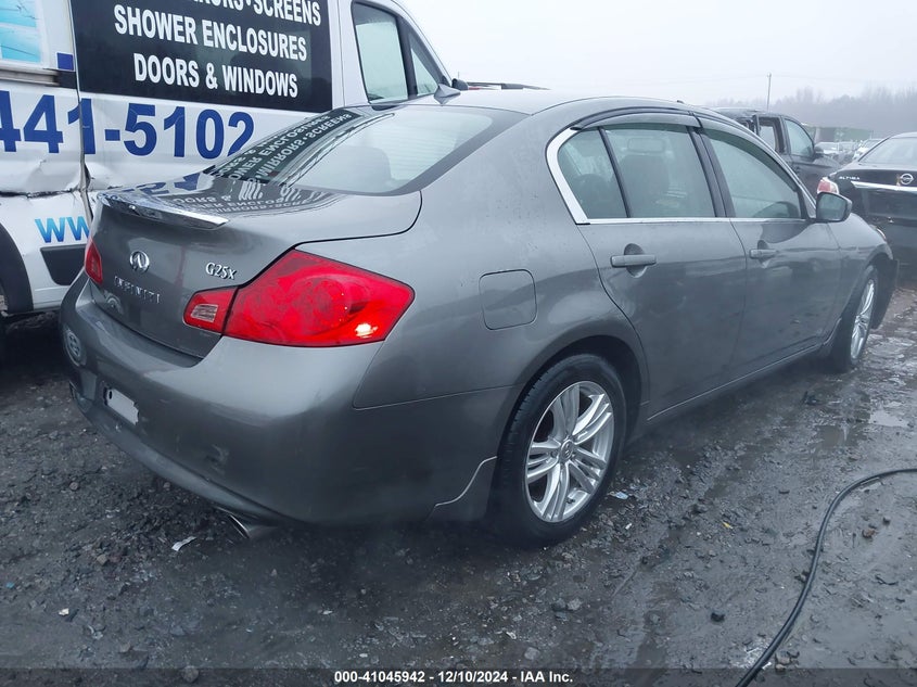 Vin: jn1dv6ar7bm653068, lot: 41535892, infiniti g25x 20114