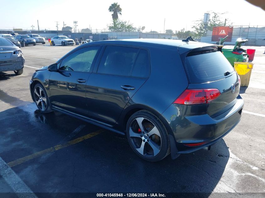 VIN 3VW4T7AU3GM028348 2016 Volkswagen Golf Gti, S 4... no.3