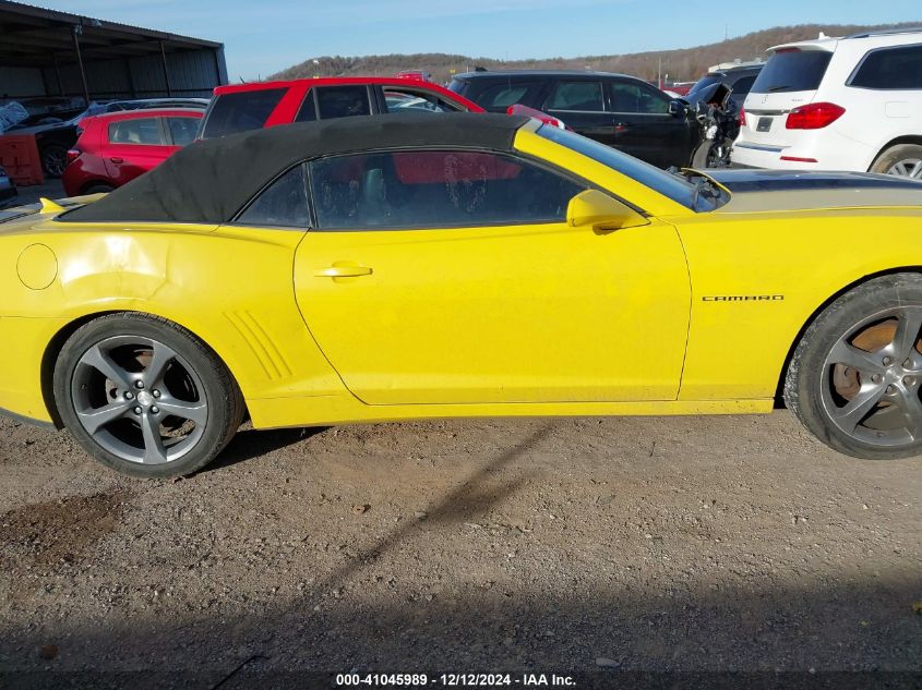 2014 CHEVROLET CAMARO 2LT - 2G1FC3D31E9172079