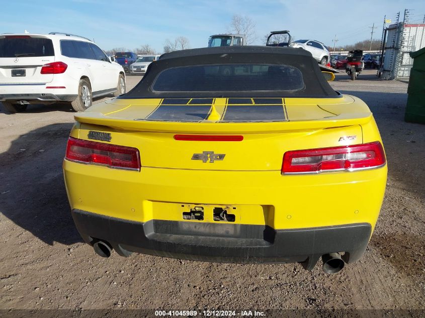 2014 CHEVROLET CAMARO 2LT - 2G1FC3D31E9172079