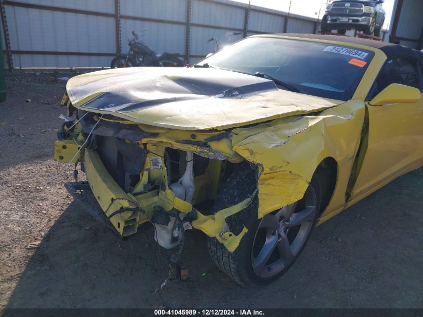 2014 CHEVROLET CAMARO 2LT - 2G1FC3D31E9172079