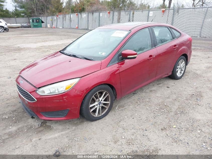 VIN 1FADP3F21FL252084 2015 Ford Focus, SE no.2