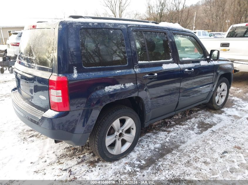 VIN 1C4NJPFA9ED650943 2014 JEEP PATRIOT no.4