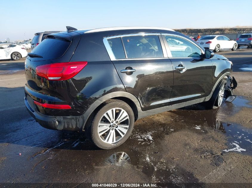 VIN KNDPCCAC8F7685350 2015 KIA Sportage, EX no.4