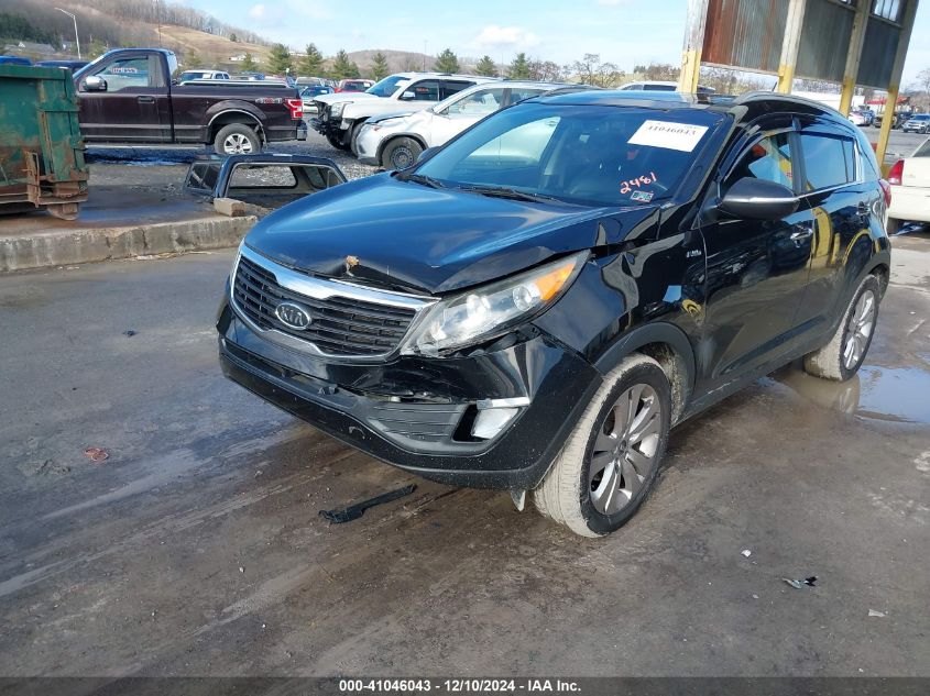 2012 Kia Sportage Ex VIN: KNDPCCA23C7342481 Lot: 41046043