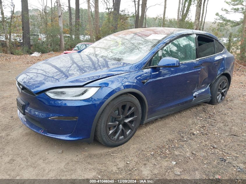 VIN 7SAXCDE56PF425772 2023 TESLA MODEL X no.2