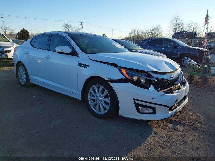 VIN 5XXGN4A7XFG379163 2015 KIA Optima, EX no.1