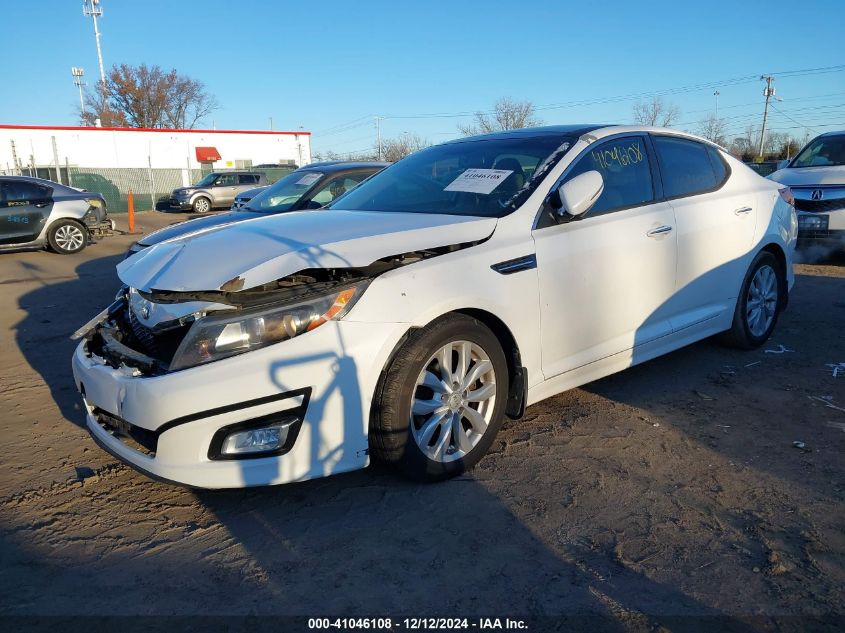 VIN 5XXGN4A7XFG379163 2015 KIA Optima, EX no.2