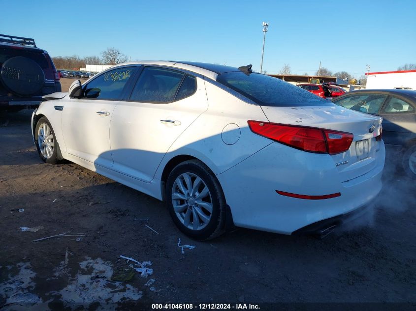 VIN 5XXGN4A7XFG379163 2015 KIA Optima, EX no.3