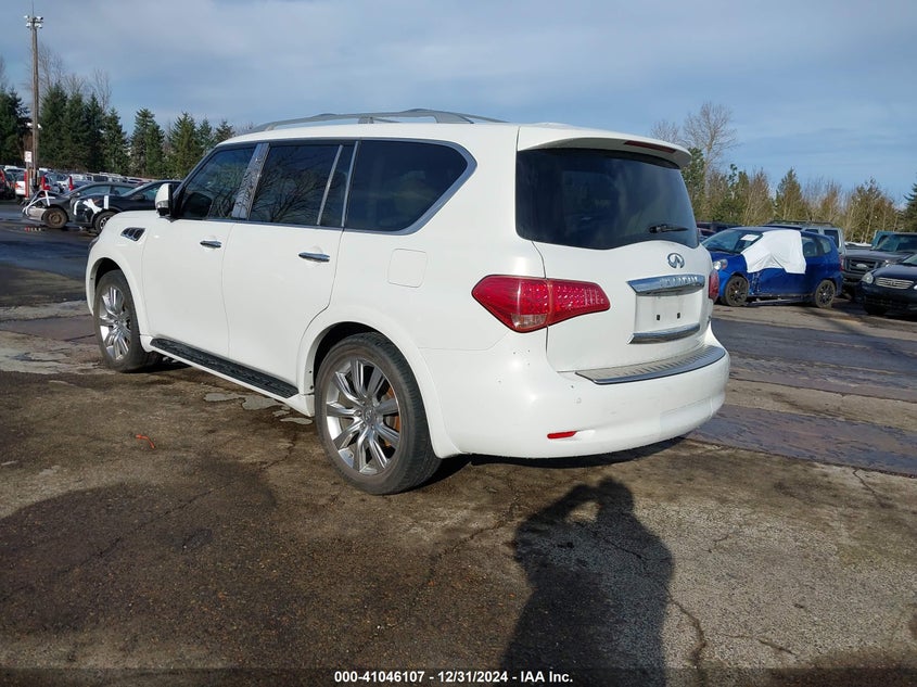 Vin: jn8az2nc8b9303264, lot: 41536058, infiniti qx56 20113