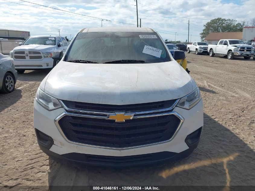 VIN 1GNERFKW7MJ254599 2021 Chevrolet Traverse, Fwd Ls no.12