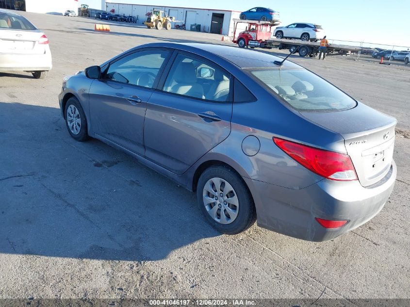 VIN KMHCT4AE5HU174684 2017 Hyundai Accent, SE no.3