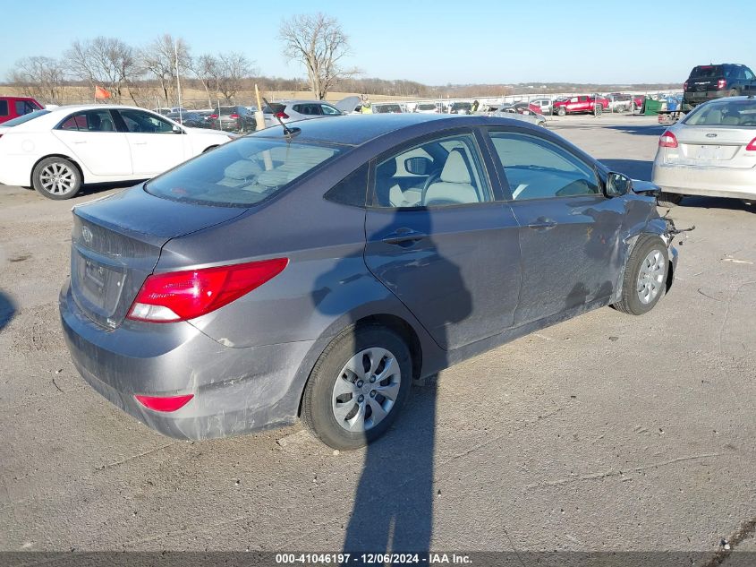 VIN KMHCT4AE5HU174684 2017 Hyundai Accent, SE no.4