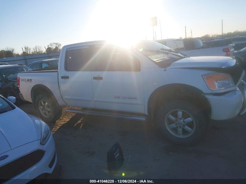 2010 Nissan Titan Pro-4X VIN: 1N6BA0EC6AN326086 Lot: 41046225