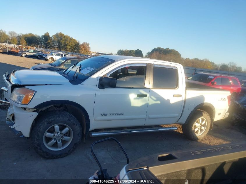 2010 Nissan Titan Pro-4X VIN: 1N6BA0EC6AN326086 Lot: 41046225