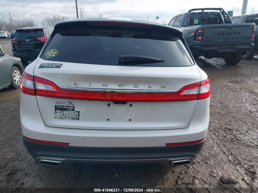 2016 LINCOLN MKX RESERVE - 2LMTJ6LR8GBL22448