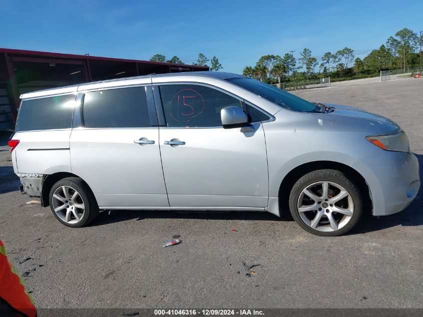 2014 Nissan Quest S VIN: JN8AE2KPXE9102859 Lot: 41046316