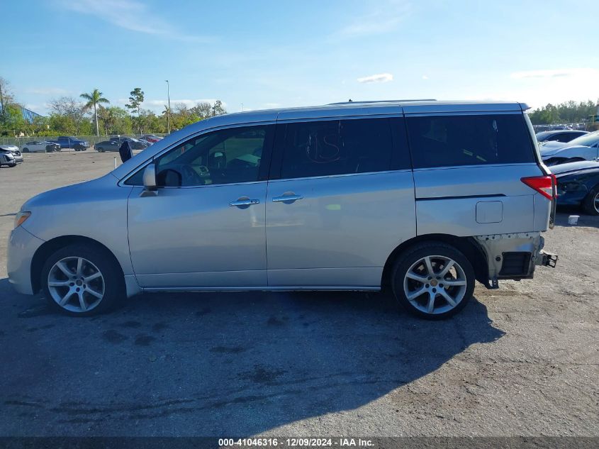 2014 Nissan Quest S VIN: JN8AE2KPXE9102859 Lot: 41046316