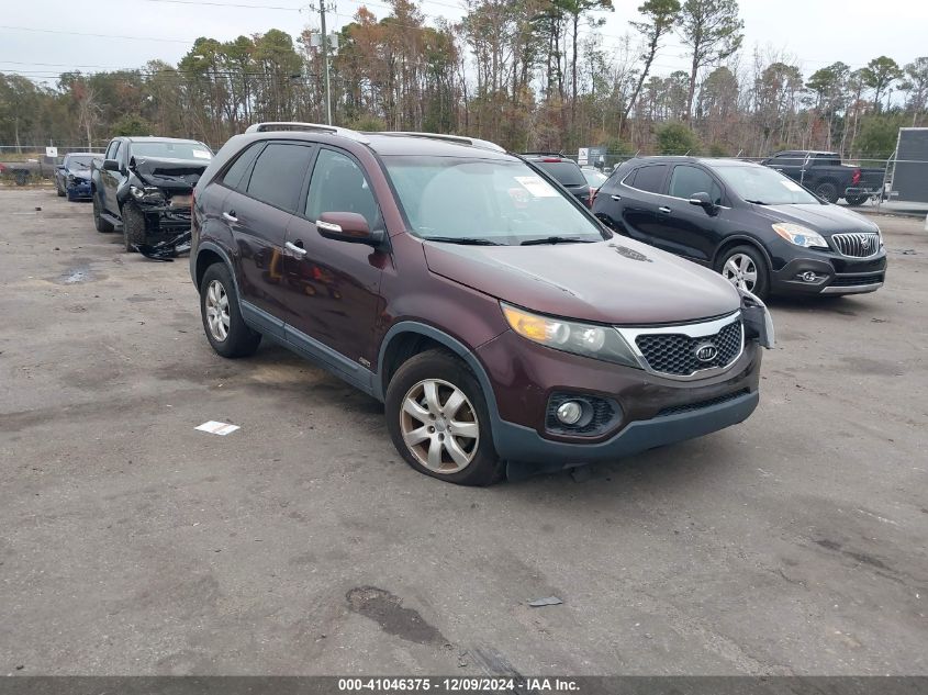 VIN 5XYKTCA60DG324554 2013 KIA SORENTO no.1