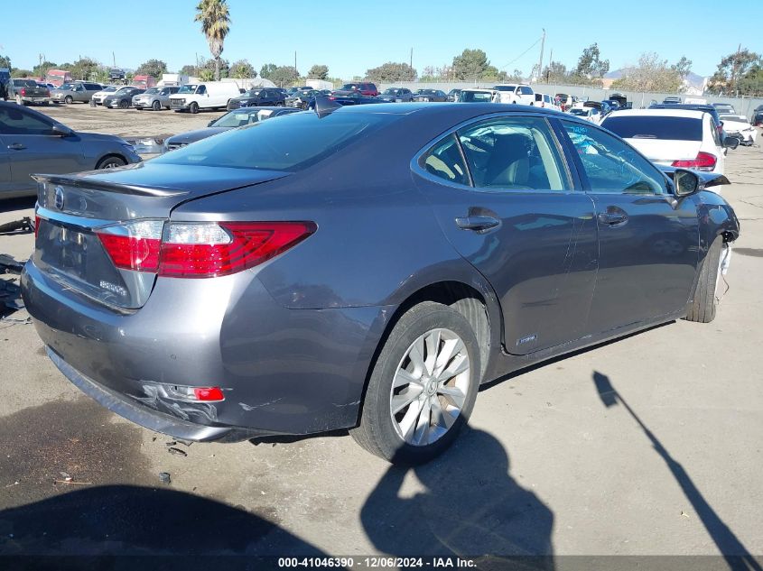 VIN JTHBW1GG6F2093408 2015 LEXUS ES 300H no.4