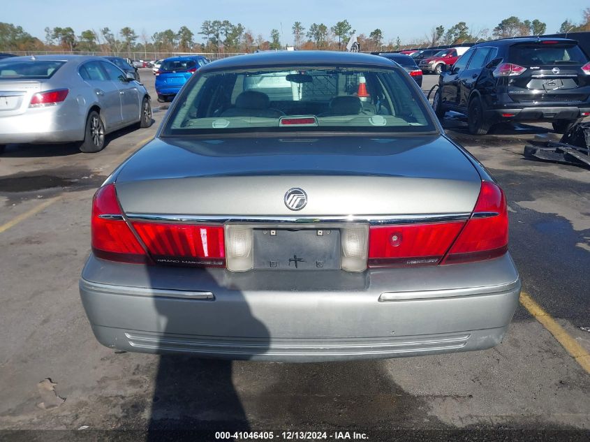 2000 Mercury Grand Marquis Ls VIN: 2MEFM75W4YX635464 Lot: 41046405