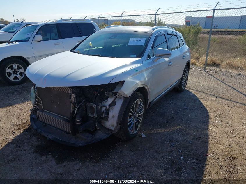 VIN 2LMPJ6LP3HBL50143 2017 LINCOLN MKX no.2