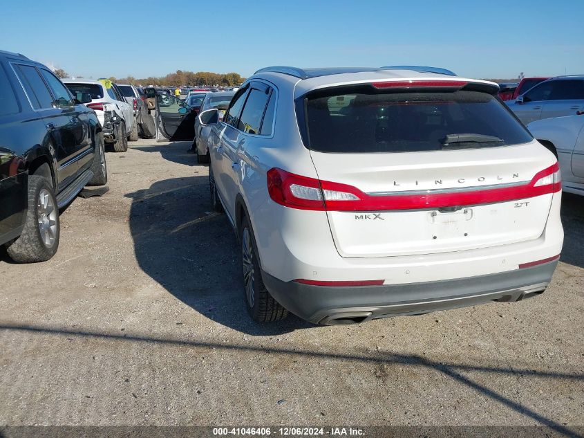 VIN 2LMPJ6LP3HBL50143 2017 LINCOLN MKX no.3