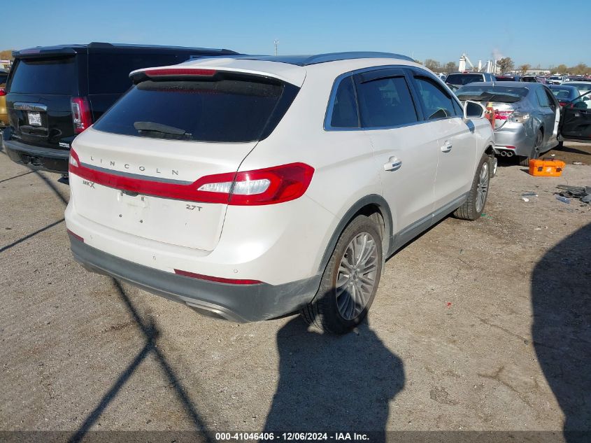 VIN 2LMPJ6LP3HBL50143 2017 LINCOLN MKX no.4