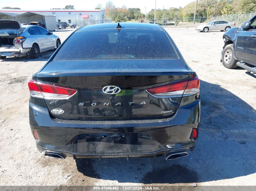 VIN 5NPE34AF2JH680091 2018 Hyundai Sonata, Sport no.16